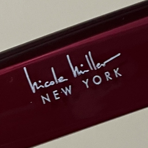 NICOLE MILLER NEW YORK  👩‍🏫 BLACK READERS NM2130  1:50 STRENGTH - Picture 8 of 9